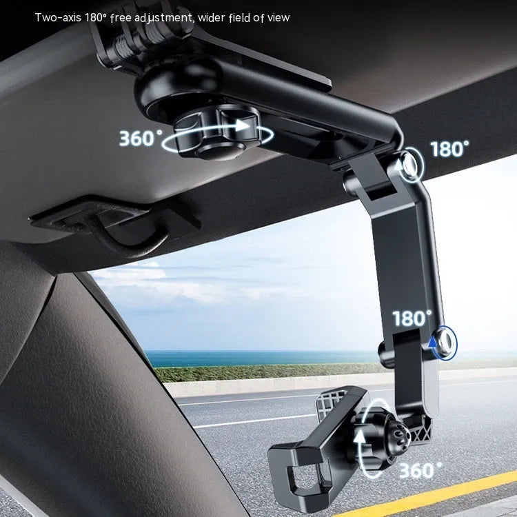 Dashboard car phone bracket with one-clip stabiliser in grey, green, upgraded green, and upgraded grey colours