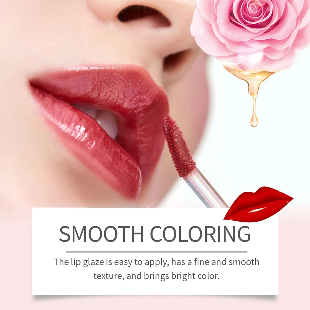 Double-headed lip liner and lacquer pen in Black Coffee Truffle shade showing both applicator ends
