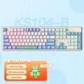Red Dragon 104-key three-mode mechanical keyboard with RGB lighting and choice of mechanical switches
