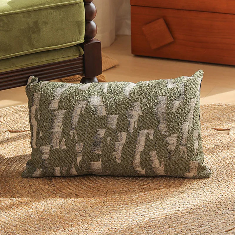 Square jacquard floral cushion cover in a choice of eight colours, measuring 45x45 cm.