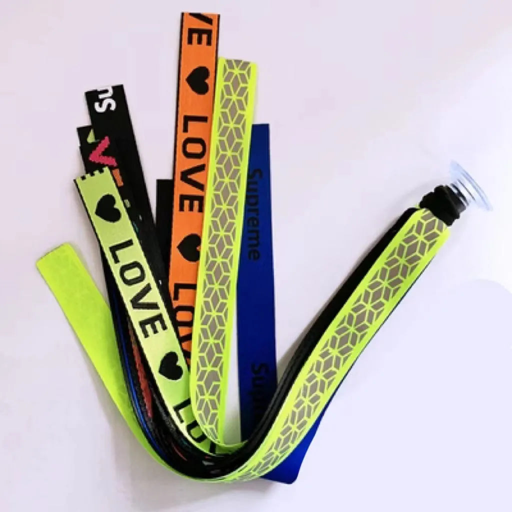 Children's helmet decorative streamer in multiple colour options for roller skating and balancing car safety gear