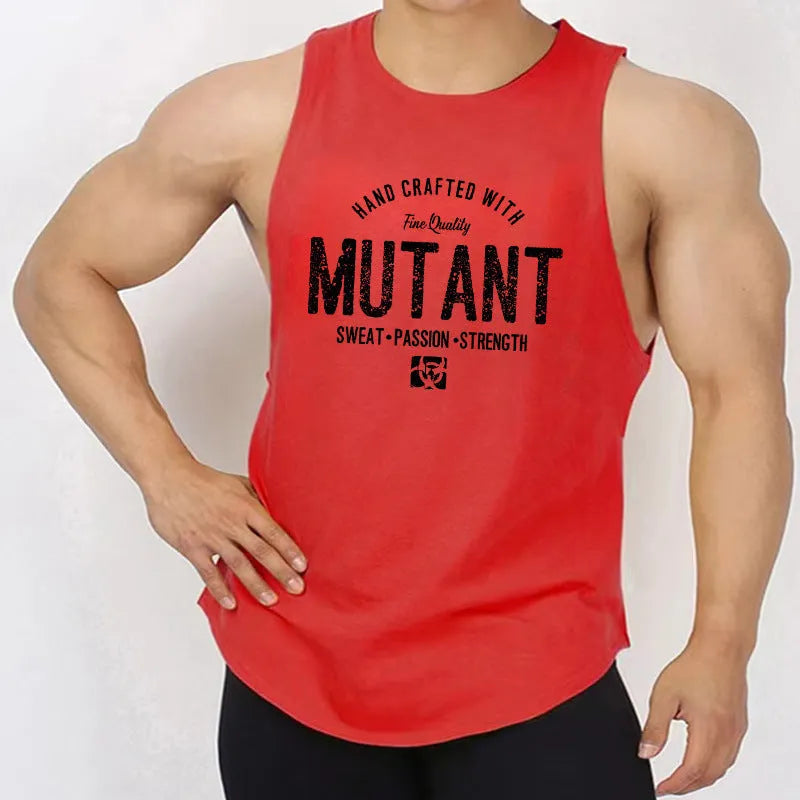 Men's loose fit polyester training waistcoat in multiple colour options including semicircle patterns