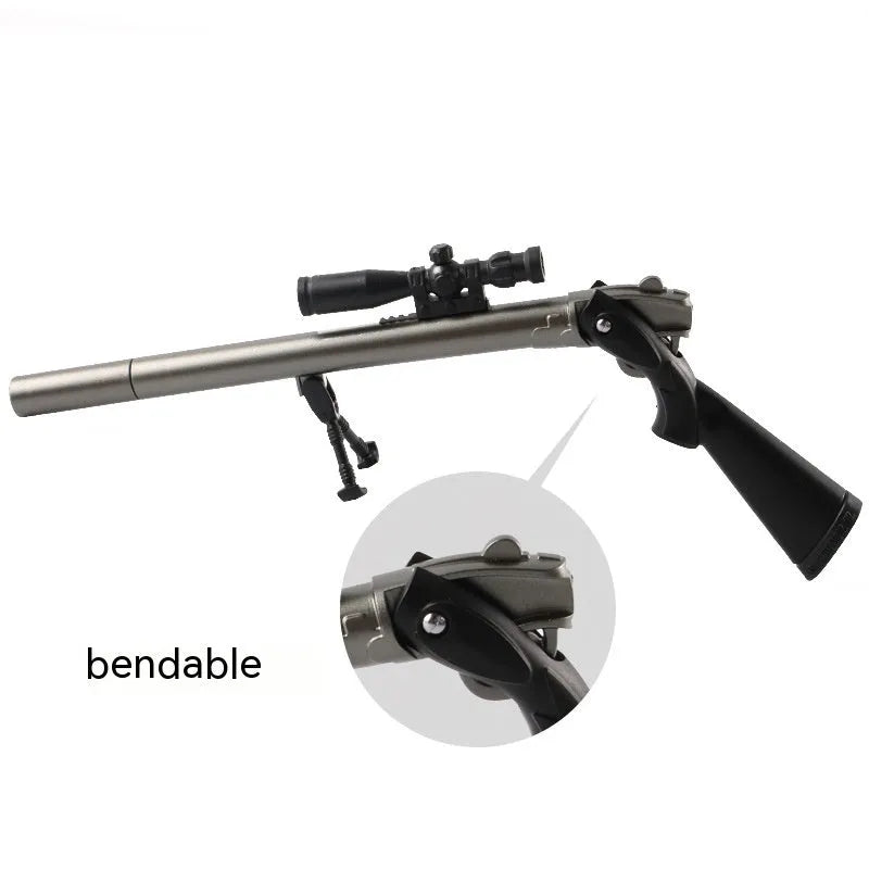Marvel Avengers 98K sniper rifle model gel pen with 0.5mm fine tip and plastic body