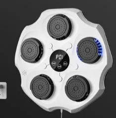 Bluetooth music boxing wall target with hanging design and included glove for home fitness training