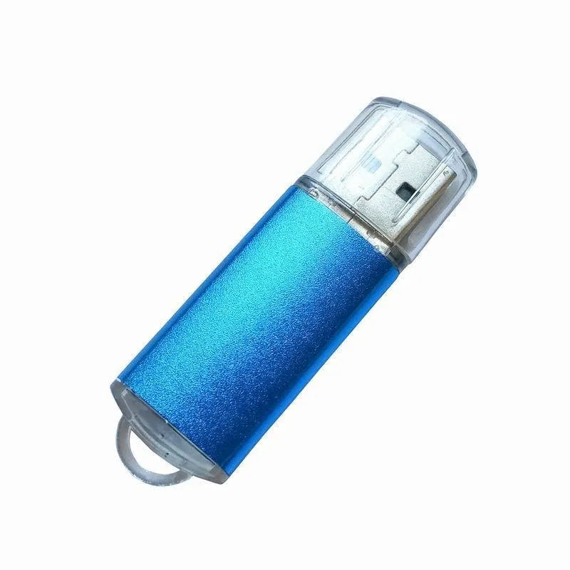 Software encryption USB dongle with metal shell showing multiple colour options including black blue gold green purple red and rose red