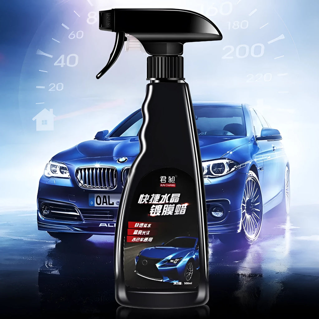 550ml automotive coating agent spray bottle with nanometer crystal wax formula for car paint protection