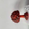 Mushroom cloud atomic explosion silhouette table lamp with USB power connection