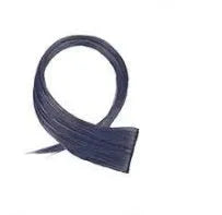 60cm curly gradient hair extension patch in mixed silk material showing colour options