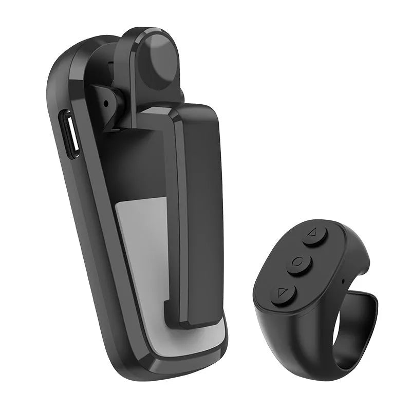 Wireless page turner remote control with handheld clicker for tablets and e-readers in black colour