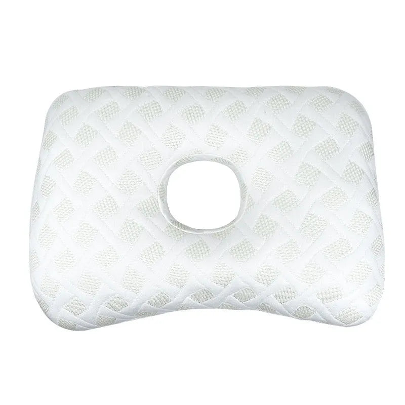 Beauty salon single hole ear pillow with detachable cover in new Chinese style
