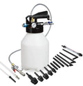 Pneumatic transmission oil changer with tank and 220W motor for transmission fluid exchange