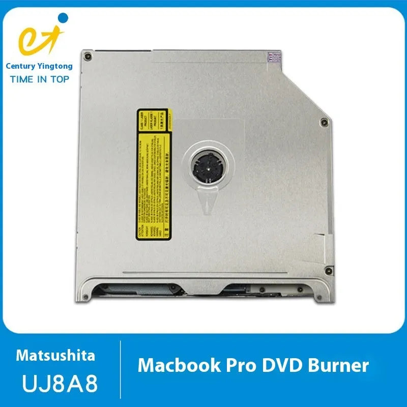 Silver internal SATA optical disc drive for Apple MacBook Pro 13 laptop replacement