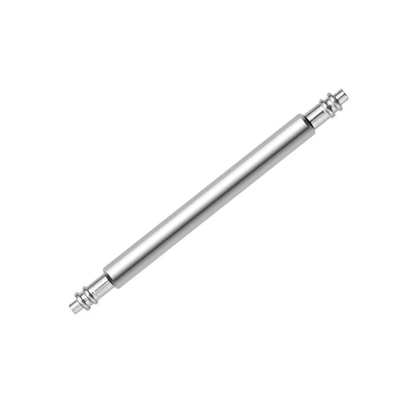Watch bolt auricular needle spring shaft for repair, available in sizes 21mm to 26mm.