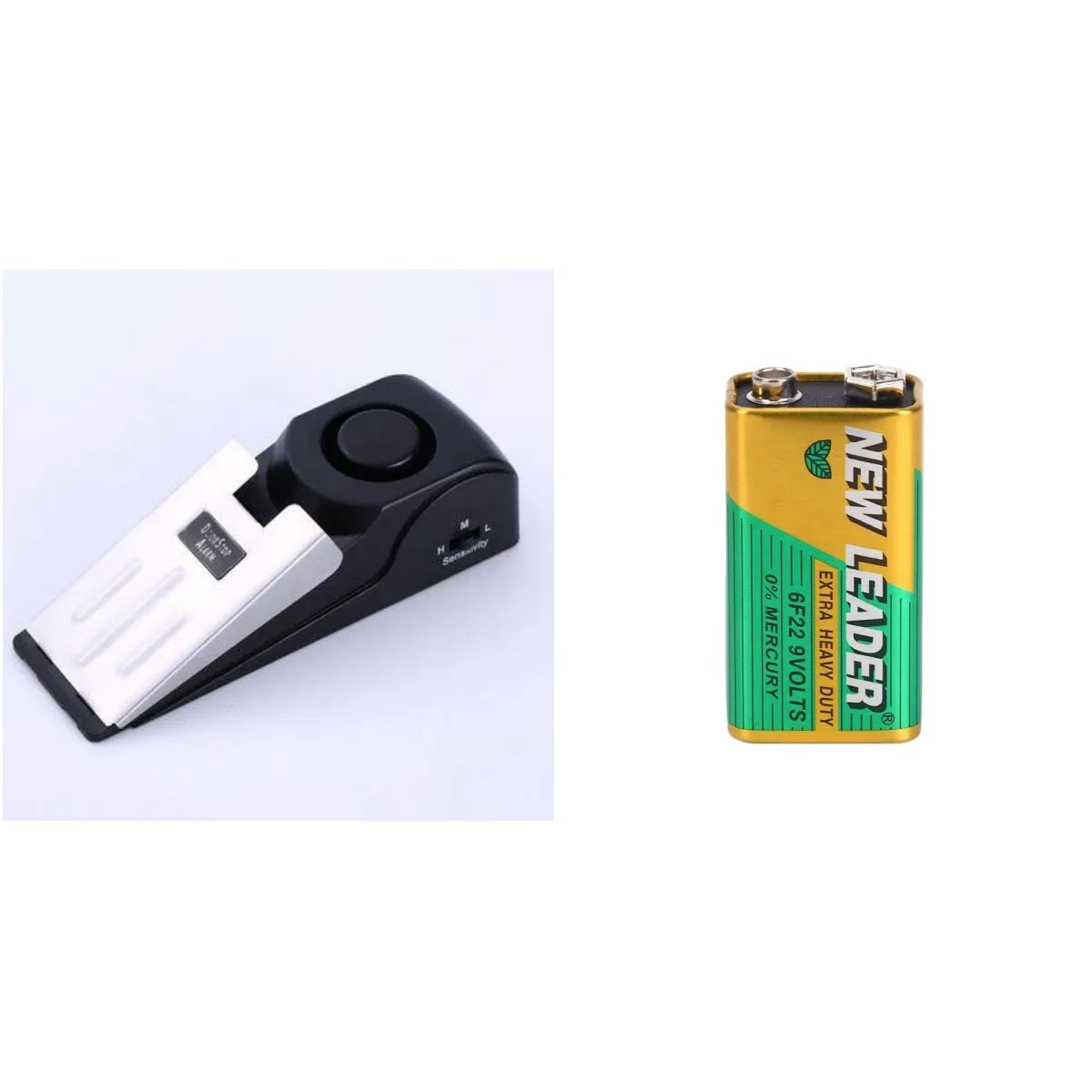 Xinlida 9V alkaline battery 6F22 model with snap terminals for wireless microphones