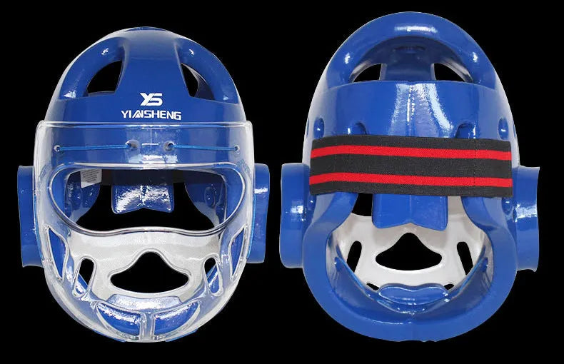 Karate helmet protective equipment for boxing training in multiple colour options