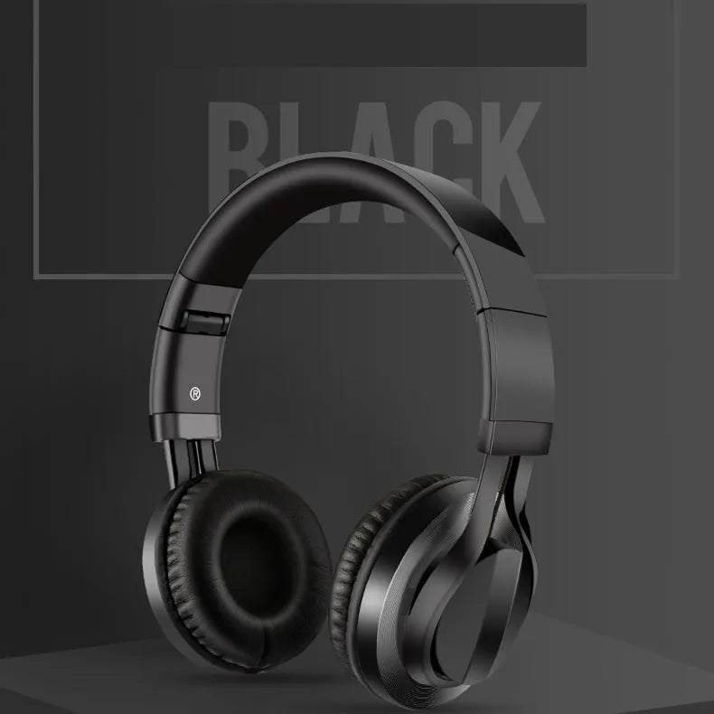 Black wired karaoke headphones with microphone and large 40mm ear cups
