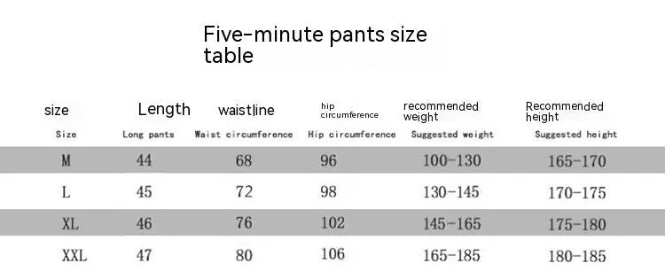 Men's elastic thin running shorts in black, dark grey, navy blue and white colours, knee length with quick-dry fabric