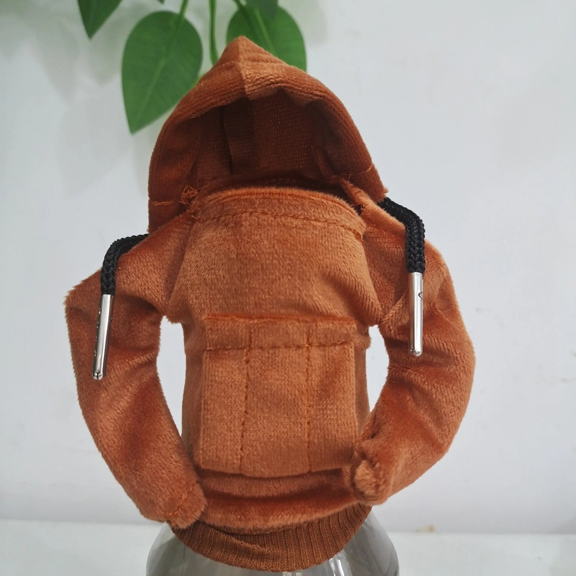 Pure cotton car gear lever sweater decoration in multiple colours on a gear stick.