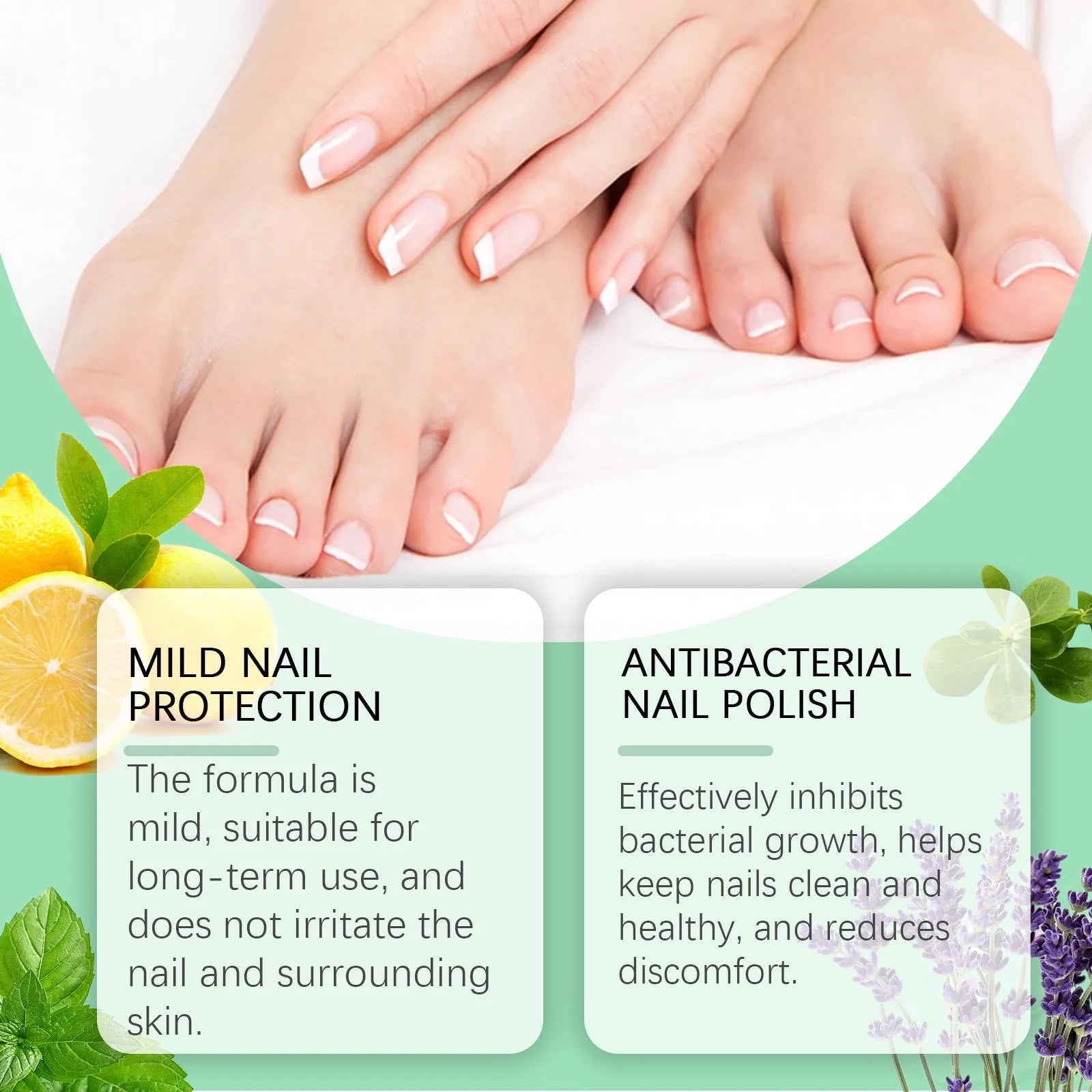 30ml nail nursing solution bottle for gentle daily cleaning treatment