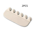 White PVC urine blocking board for children's toilet training on toilet seat