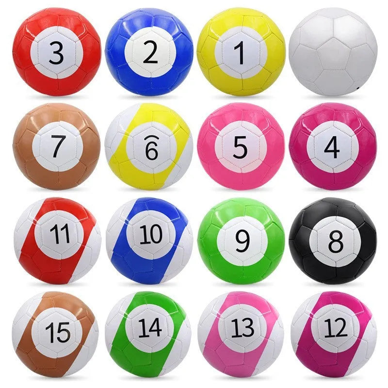 PVC training football in selected colour and size: No.3, No.4, or No.5.