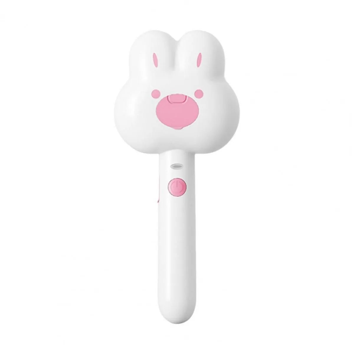 Rechargeable cat grooming spray comb with cartoon design and long handle for pet hair removal