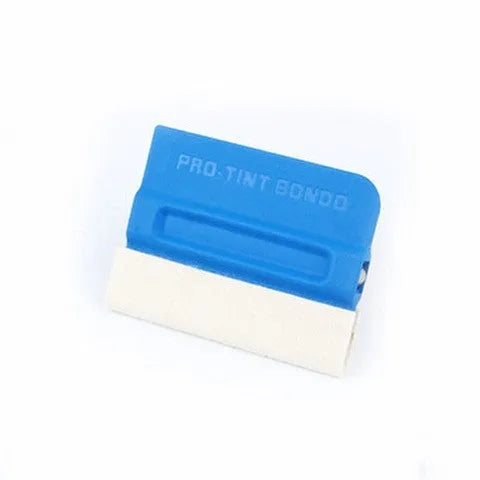 Car colour change film scraper with ABS handle and removable scraping pad for vinyl wrap removal
