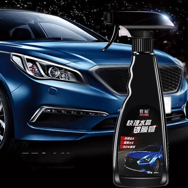 550ml automotive coating agent spray bottle with nanometer crystal wax formula for car paint protection