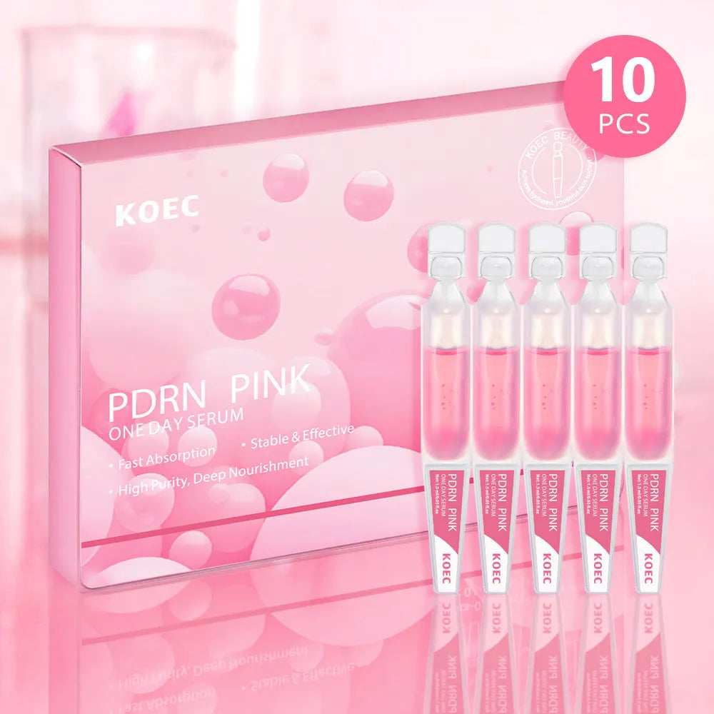 KOEC Powder Polypeptide Disposable Moisturising 10 Pack with latex essence sheets