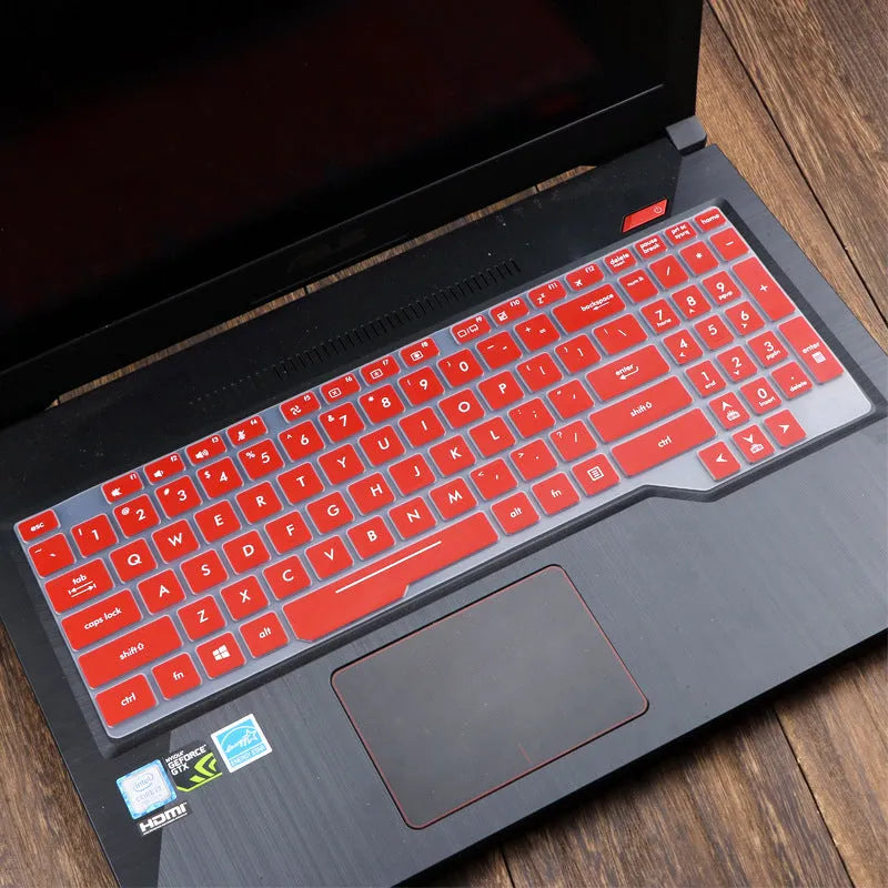 ASUS Flight laptop keyboard protective film cover in translucent colours for 15.6-inch models