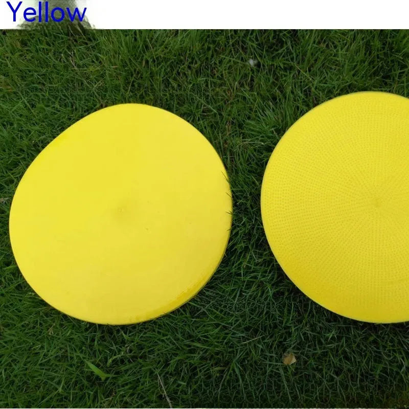 TPE football training marker disc in multiple colours with 23cm diameter measurement