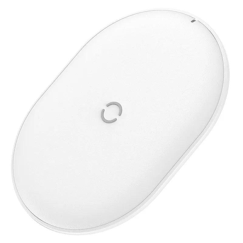Baseus 15W wireless charging pad for mobile phones with Type-C port and LED indicator