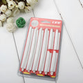 White plastic car door edge anti-collision bumper strip for general vehicle models.