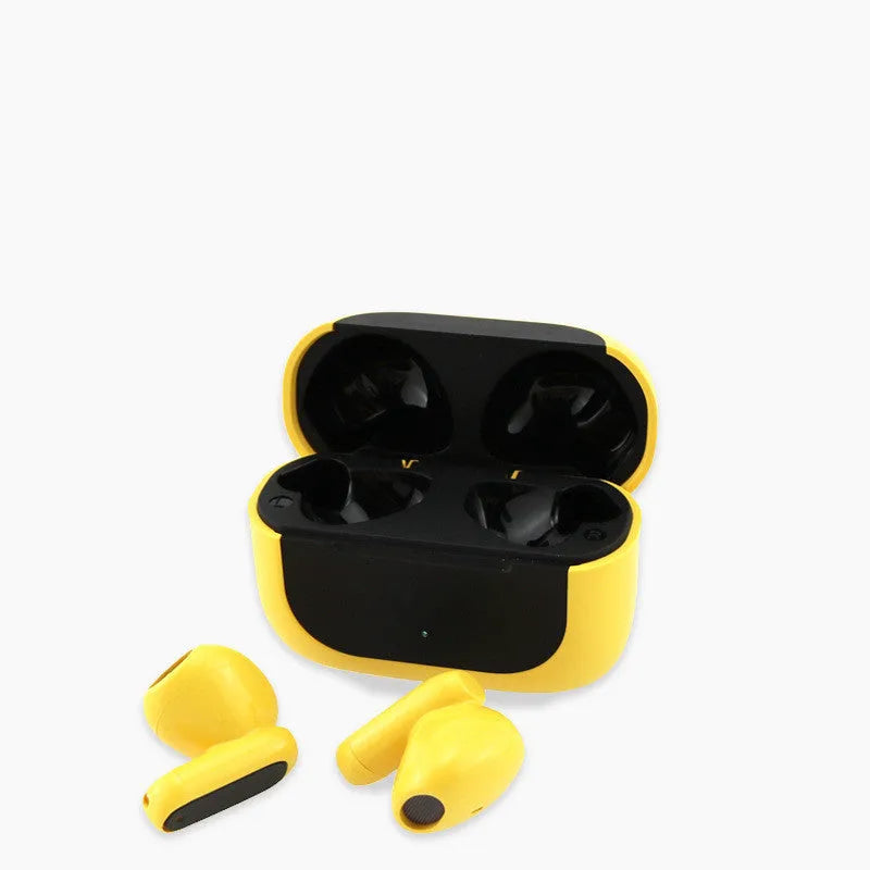 Jerry cartoon character themed wireless Bluetooth headphones in black, white, or yellow colour.