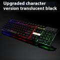 RGB illuminated gaming keyboard USB cable with braided nylon construction in white colour