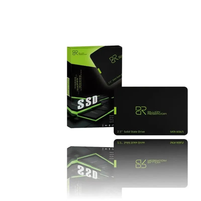2.5-inch black solid state drive with SATA3.0 interface and capacity options from 128GB to 2TB