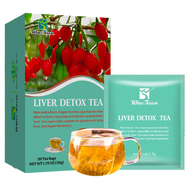 Herbal substitute tea box showing medicine-food homology ingredients with 50g weight