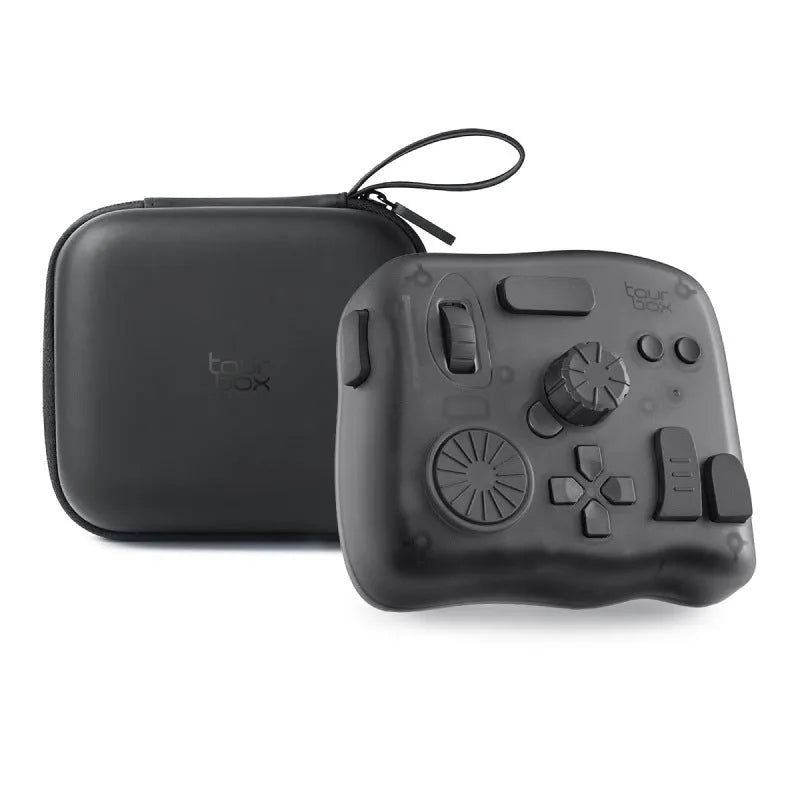 TourBox NEO digital tablet controller for video editing with compact design