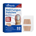 Box of 32 nail repair adhesive bandages with natural ingredients for brittle nails