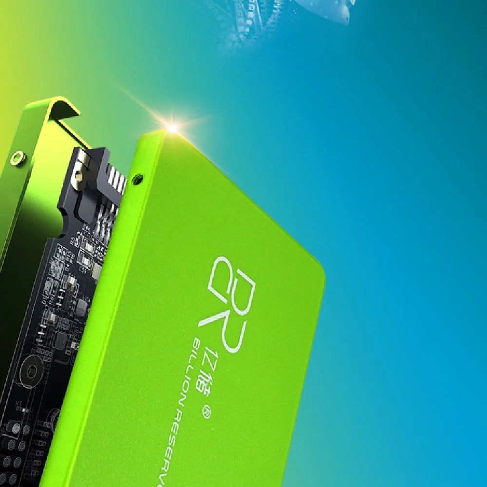 2.5-inch black solid state drive with SATA3.0 interface and capacity options from 128GB to 2TB