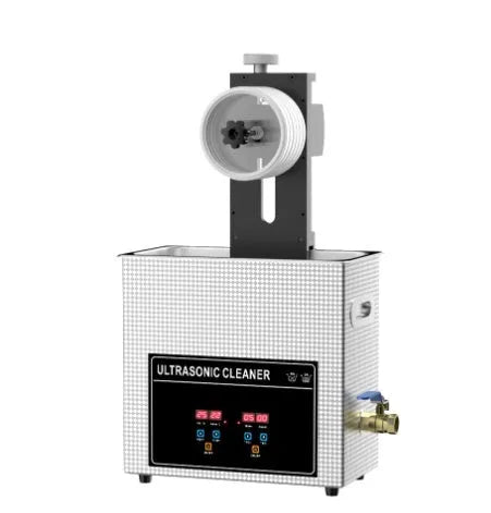 Mini ultrasonic cleaning machine with single slot and digital temperature display for delicate components