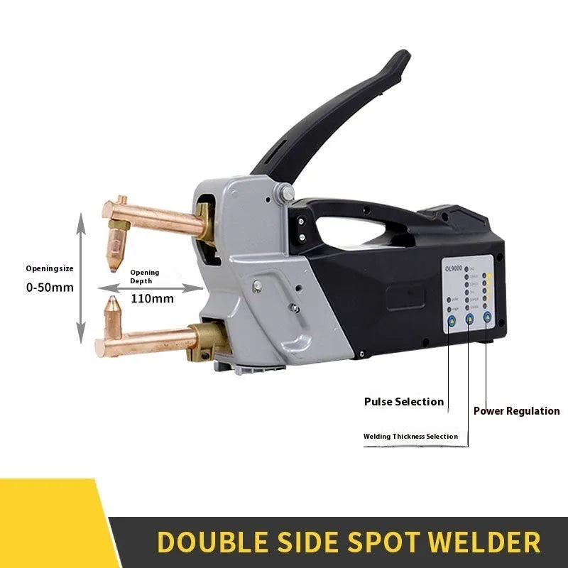 OL8000 double-sided spot welder butt welding machine with round and pointed welding heads