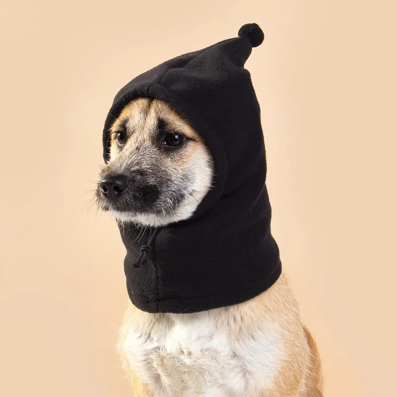 Bear headdress with rabbit ears pet hat in cloth material available in three sizes