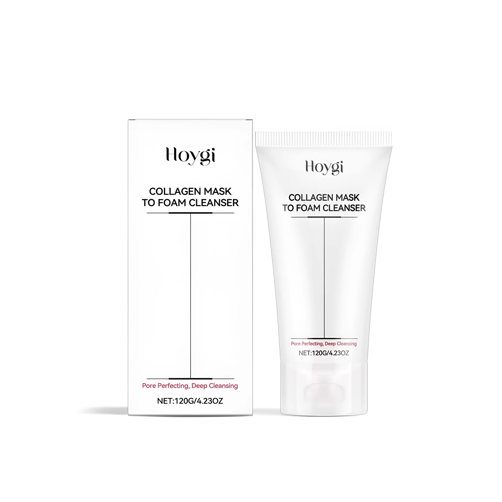 120g bottle of Collagen Moisturising Cleansing Milk, a gentle facial cleanser.
