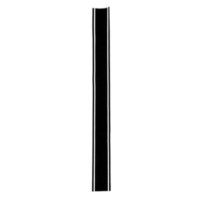 Long black reflective pinstripe motorcycle sticker for gas tank lid decoration