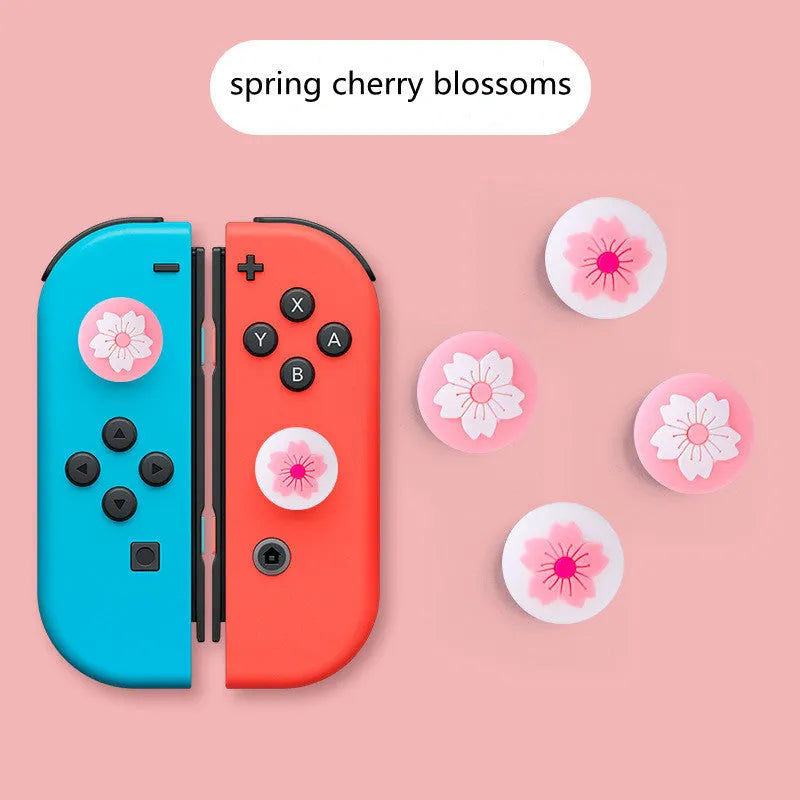Nintendo Switch Lite silicone rocker caps in various colours for joystick protection