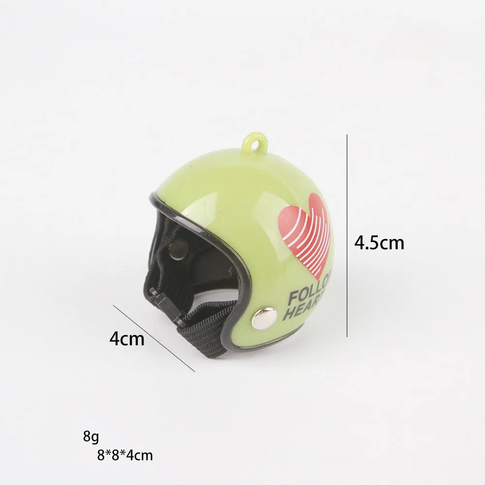 Adjustable pet safety helmet for small chickens and birds with sponge lining