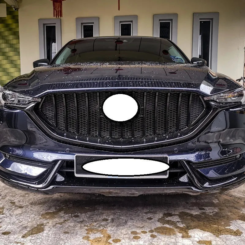 Mazda CX5 medium mesh GT sports grille decoration in silver or black belt options