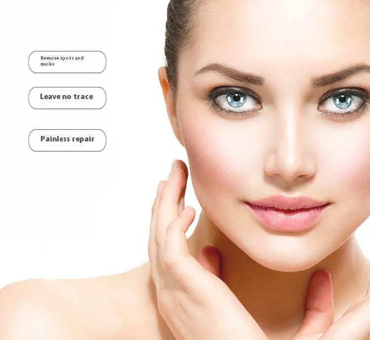 White professional spot removal pen beauty instrument for salon mole removal treatments.