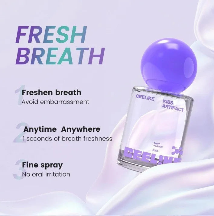 Probiotics oral care spray bottle with 20ml capacity for teeth and gums